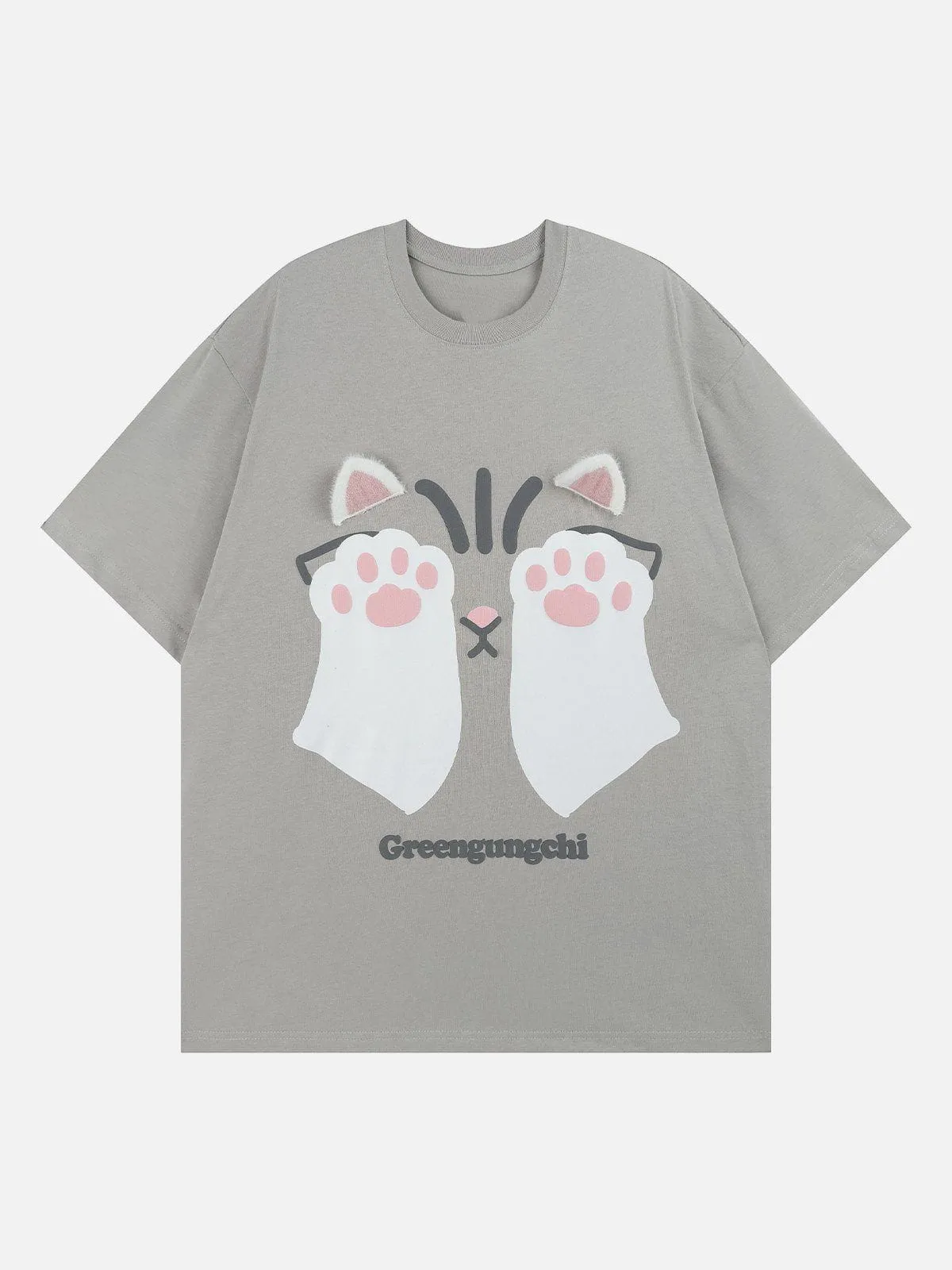 AlanBalen® - Cat Print Tee