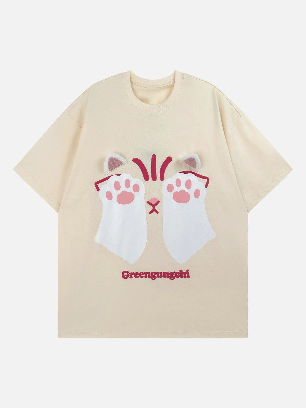 AlanBalen® - Cat Print Tee