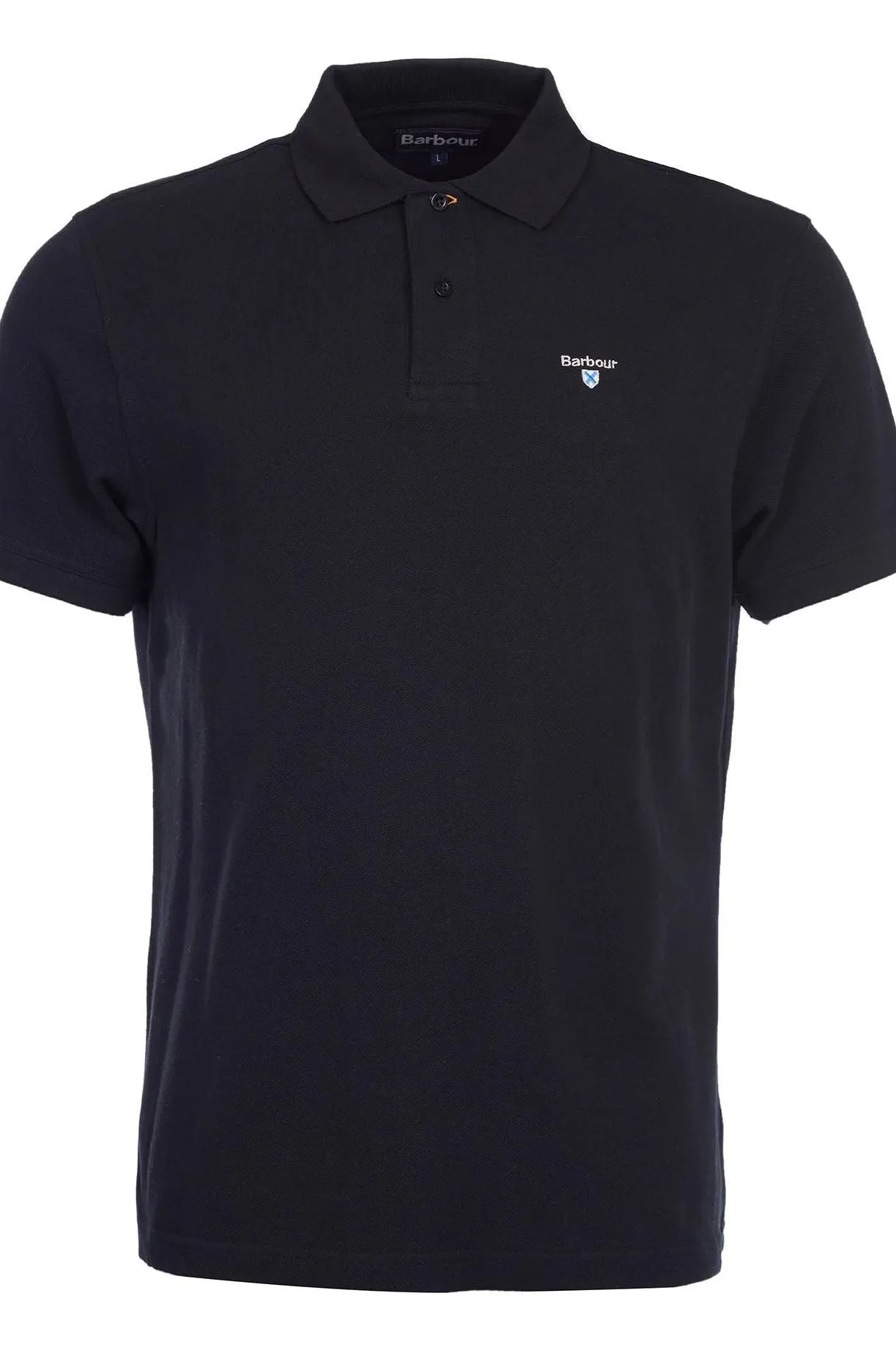 Barbour Polo Shirt Sports Polo shirt in Black MML0358BK31