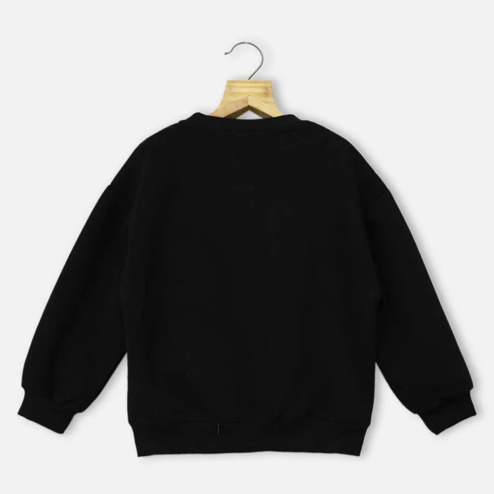 Black Full Sleeves Pullover