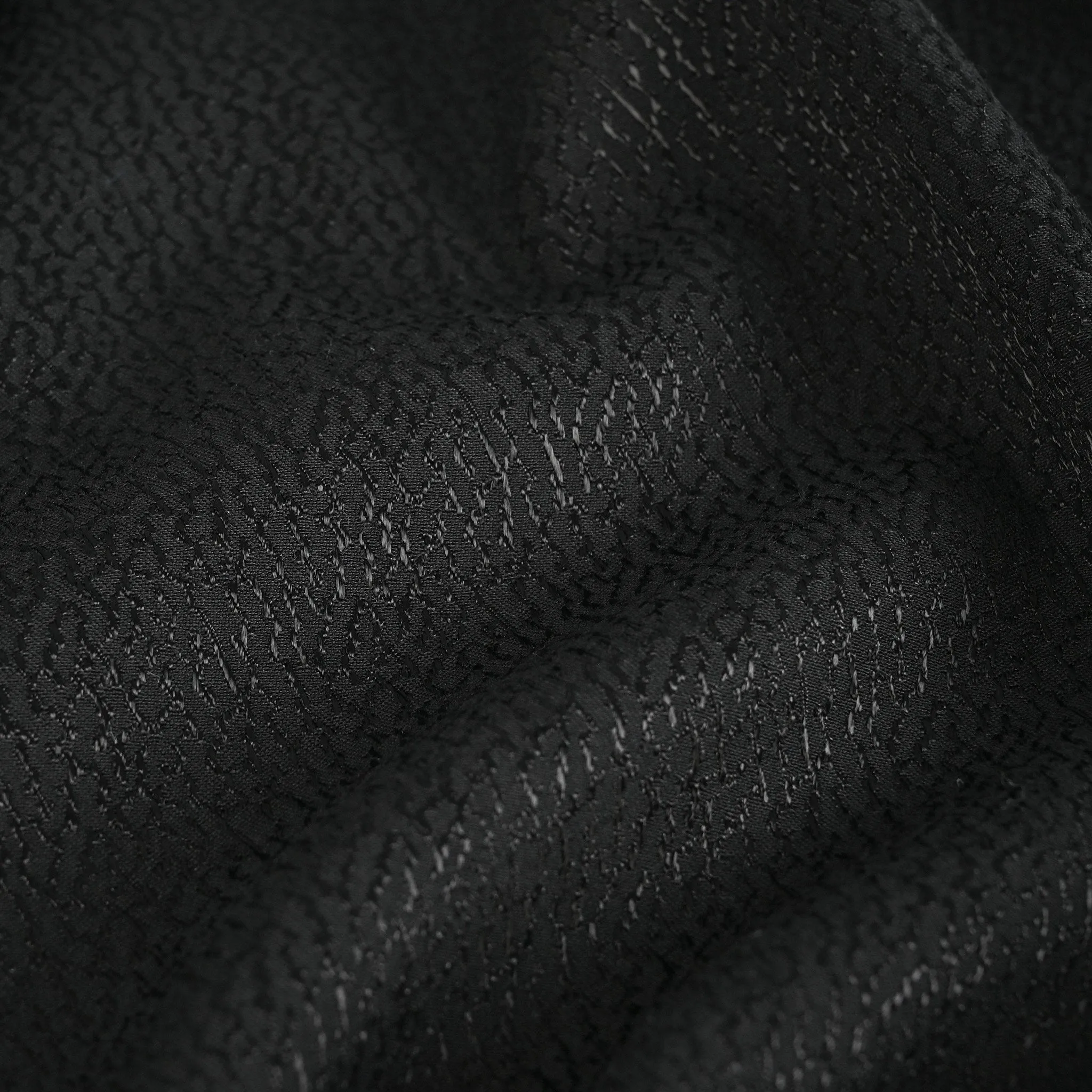 Black Jacquard Fabric 95327