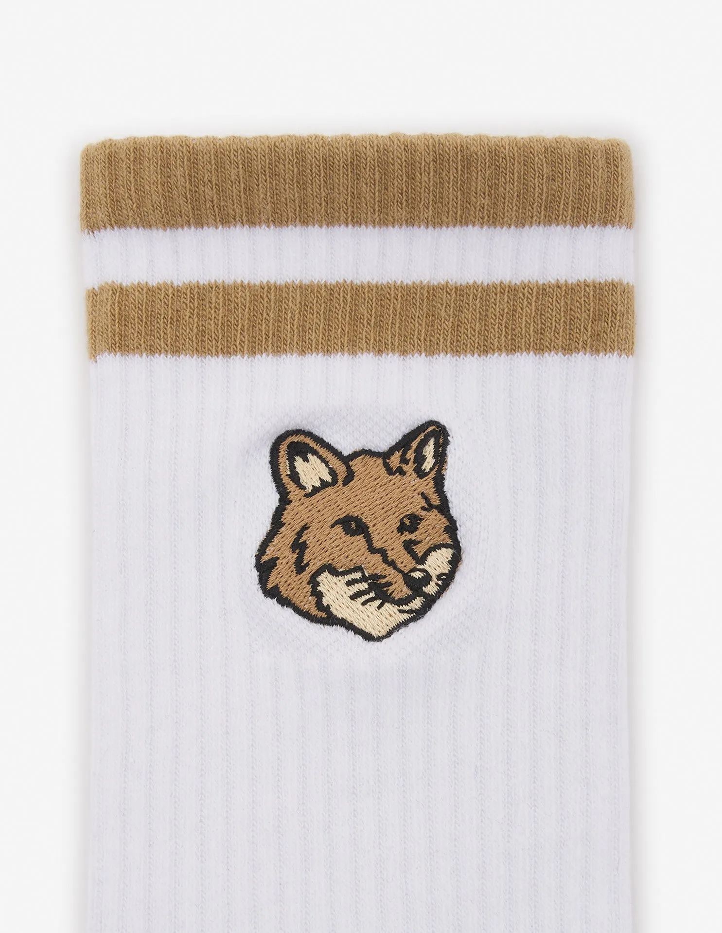 Bold Fox Head Sporty Sock