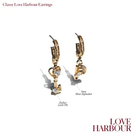 Classy Love Harbour Earrings [Yellow gold]