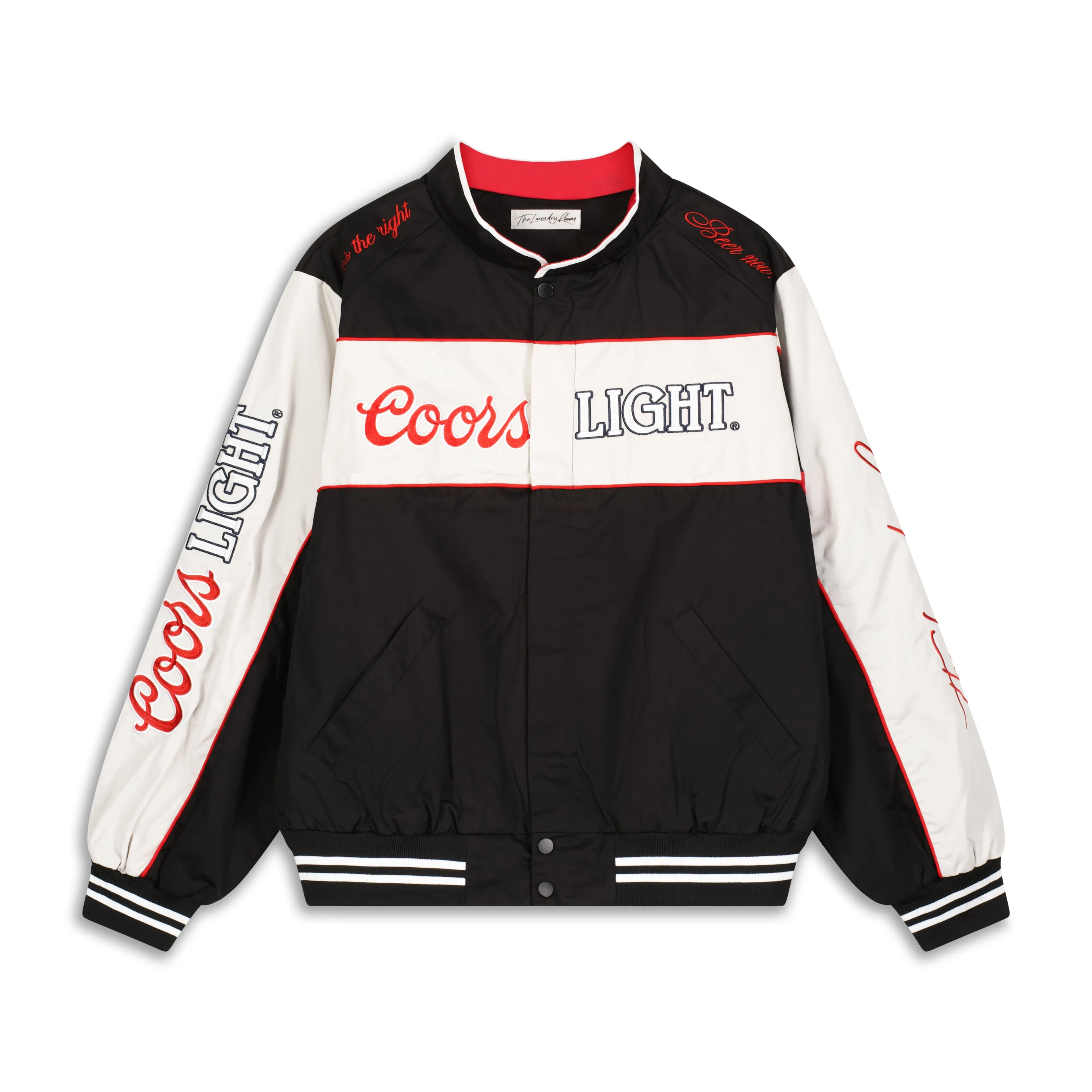 Coors Light Official Tm - Racing Jacket - Black