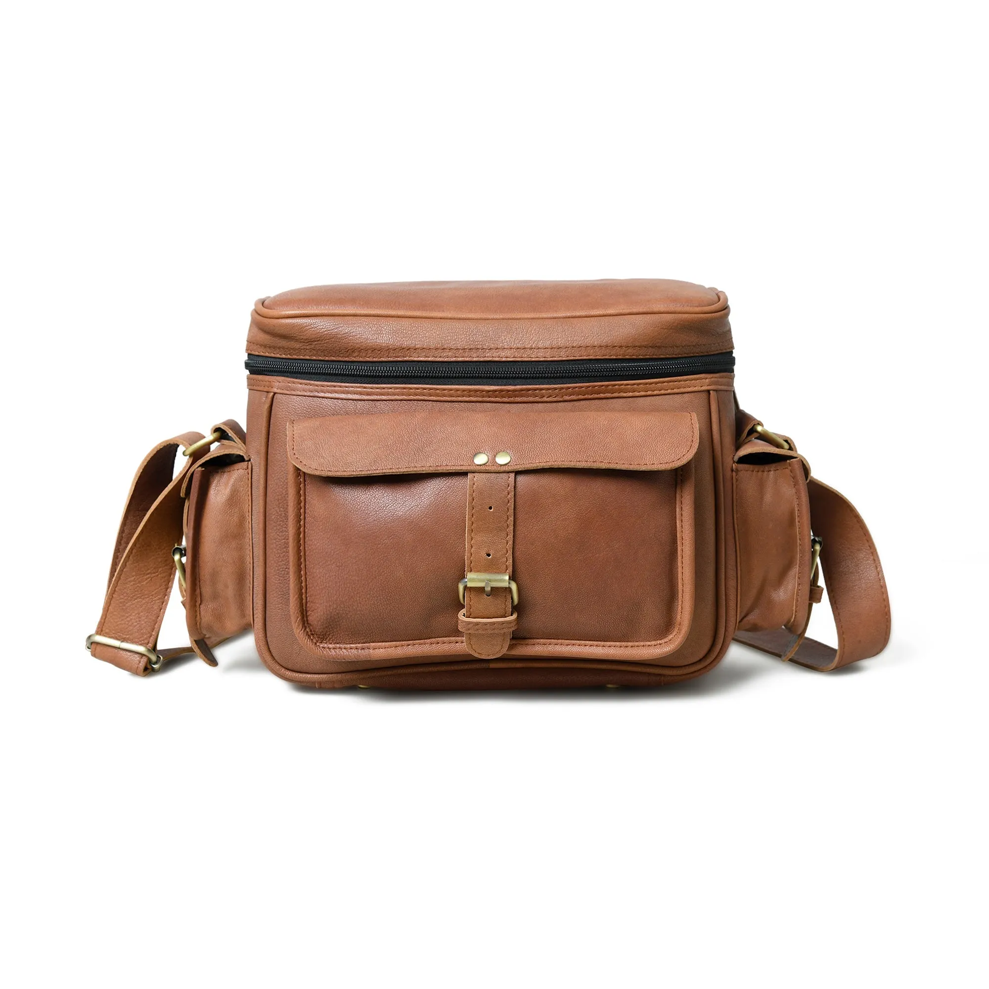 Luxe Leather Camera Bag