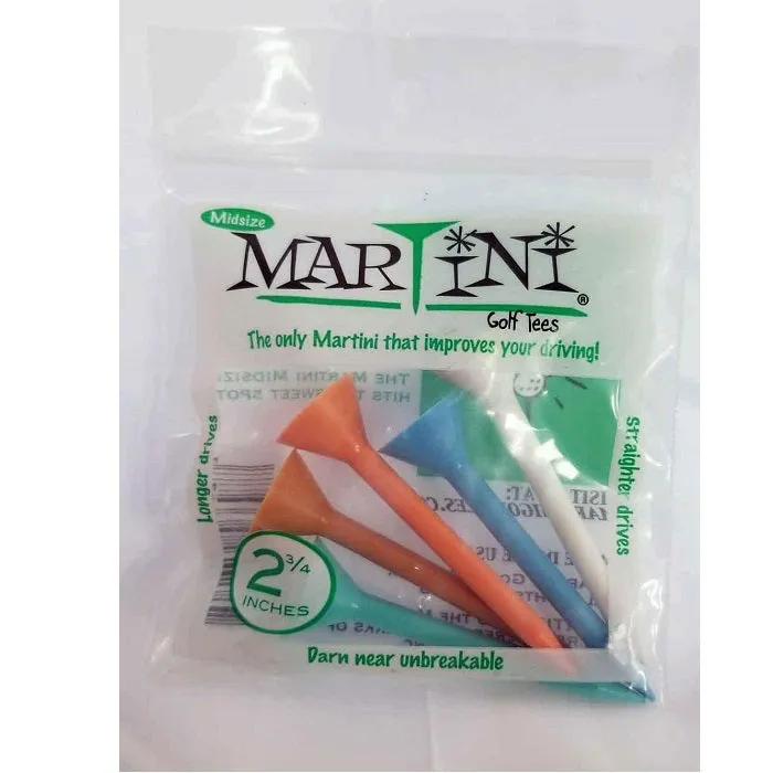 Martini Golf Tees 2.75" Midsize - 5 pack