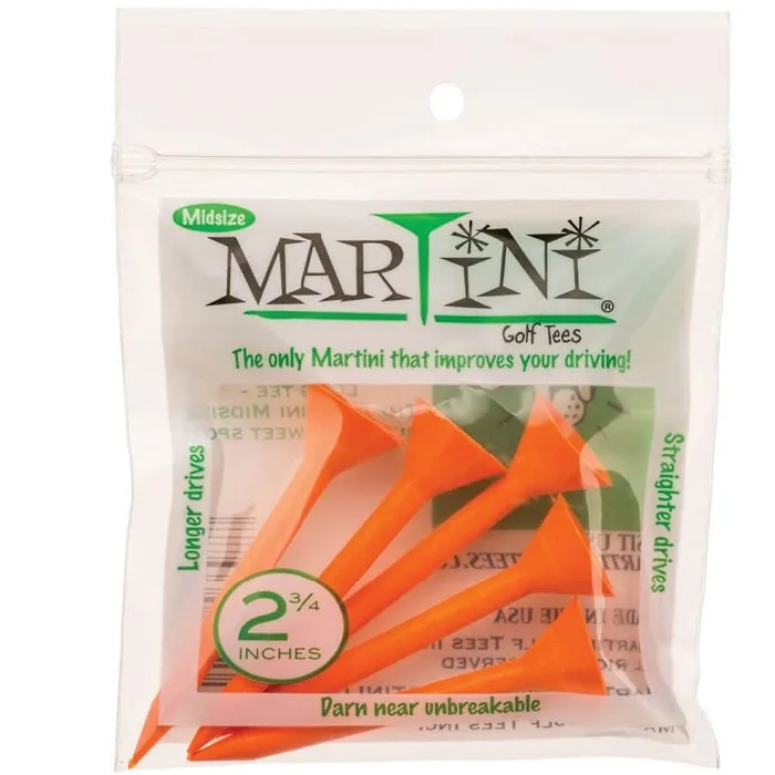 Martini Golf Tees 2.75" Midsize - 5 pack