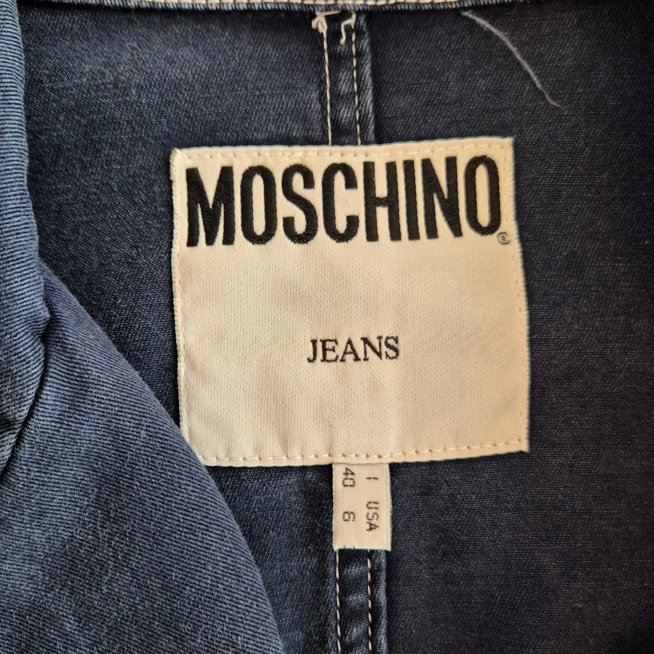 Moschino | Giacca scritte "sarto"