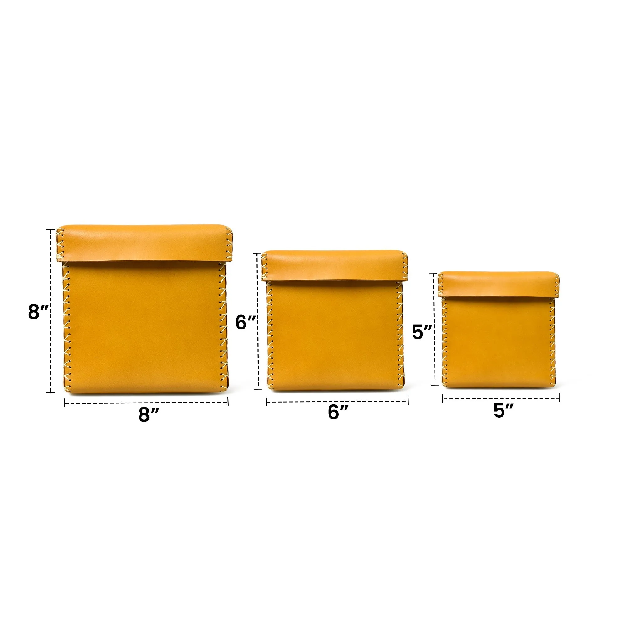 Multi Utility Leather Storage Box