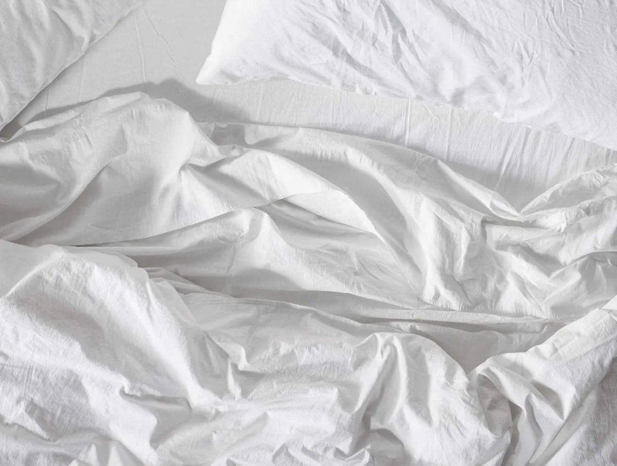 Organic Crinkled Percale Sheet Sets by Coyuchi