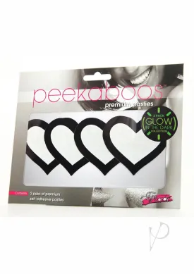 Peekaboo Glow In The Dark Hearts