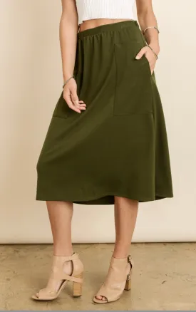 Skirt with pockets