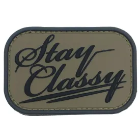 Stay Classy PVC Patch - ACU