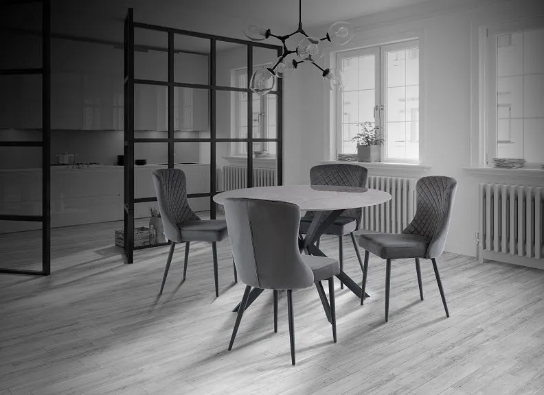 Talia Round Table W/Hadley Chairs