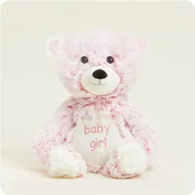 *Warmies Baby Girl Bear